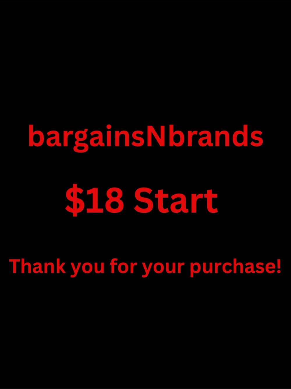 Unlisted Show Item. Thank you for your purchase!